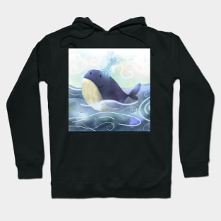 Cute whale Hoodie